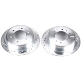 Power Stop 06-10 Hummer H3 Rear Evolution Drilled & Slotted Rotors - Pair - AR8770XPR