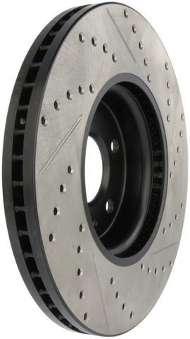 StopTech Slotted & Drilled Sport Brake Rotor - 127.33136R