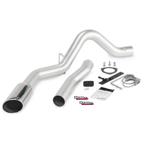 Banks Power 11-14 Chev 6.6L LML ECLB/CCSB/CCLB Monster Exhaust Sys - SS Single Exhaust w/ Chrome Tip - 47786