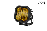Diode Dynamics SS3 LED Pod Pro - Yellow Flood Standard (Single) - DD6133S