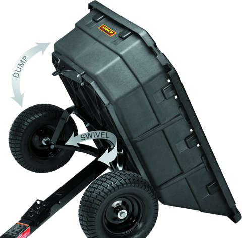 QuadBoss Swivel Poly Cart Single - 566775