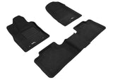 3D MAXpider 12-23 Dodge Durango 5-Seat Elegant Black R1 R2 (2 Posts On Front Passenger Floor) - L1DG01304709