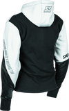 Speed and Strength Cat Outa Hell Hoody White/Black Womens - XS - 884456