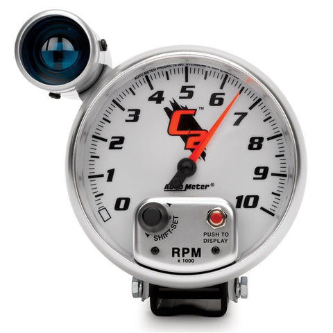 Autometer C2 3 3/4 inch 10000RPM In-Dash Tachometer w/ Ext. Quick-Lite - 7290