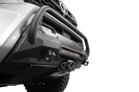 Addictive Desert Designs2024+ Toyota Tacoma Stealth Center Mount Winch Front Bumper w/ Top Hoop - F6703512601NA