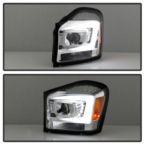 Spyder 04-06 Dodge Durango Projector Headlights - Chrome PRO-YD-DDU04-LB-C - 5086594