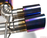 VR Performance BMW M3/M4 G8x Titanium Valvetronic Catback Exhaust With 102mm Tips - VR-G80-170T