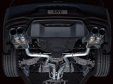 AWE 2024 Ford Mustang GT Fastback S650 RWD SwitchPath Cat-Back Exhaust w/ Quad Chrome Silver Tips - 3025-42650