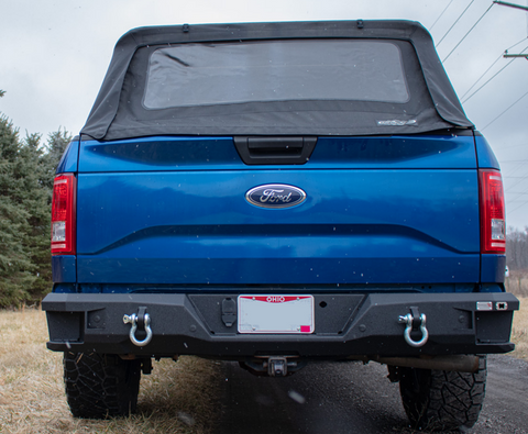 Fishbone Offroad 15-20 Ford F150 Rear Bumper - Black - FB22364