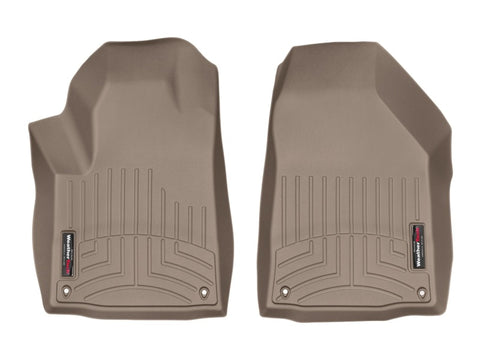WeatherTech 2015+ Jeep Cherokee Front FloorLiner - Tan - 458331