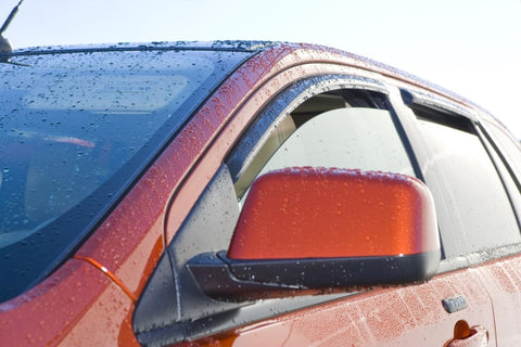 AVS 13-18 Ford Escape Ventvisor In-Channel Front & Rear Window Deflectors 4pc - Smoke - 194383
