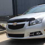 AVS 11-14 Chrysler 200 Carflector Low Profile Hood Shield - Smoke - 20060