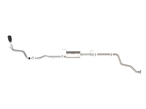 aFe 2024 Toyota Tacoma L4 2.4L Apollo Series 2.5-3in 409 SS Steel Cat-Back Exhaust w/Black Tips - 49-46071-B