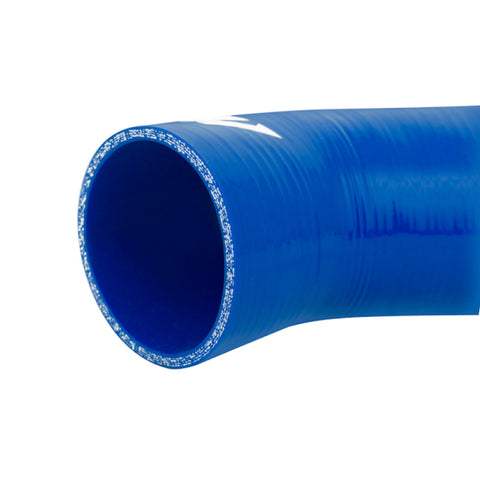 Mishimoto 01-07 Subaru WRX Silicone 80mm Airbox Hose - Blue - MMHOSE-WRX-AM8BL