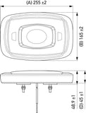 Hella L/Bar Mini 10In Led (Mv Fxd Amber) - 014566111