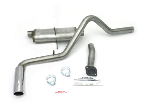 JBA 98-11 Ford Ranger Reg Cab/Short Bed 2.5L/3.0L/4.0L 409SS Pass Side Single Exit Cat-Back Exhaust - 40-2540