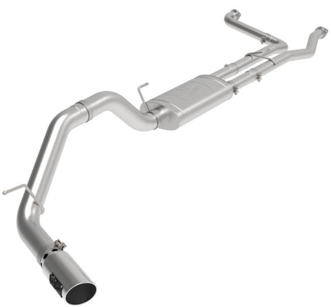 aFe MACHForce XP Exhausts Cat-Back SS-409 Nissan Titan XD 16-19 V8-5.6L - Polished Tip - 49-46135-P
