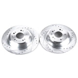 Power Stop 09-14 Acura TL Rear Evolution Drilled & Slotted Rotors - Pair - JBR1382XPR
