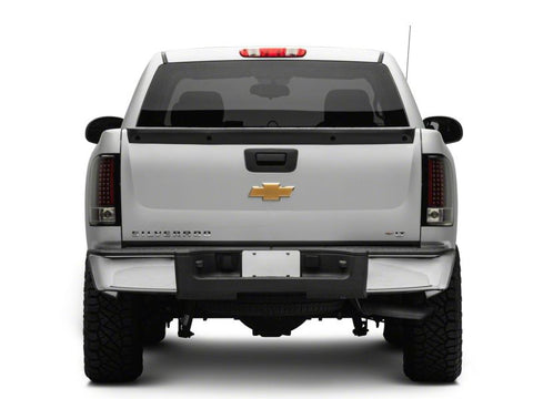 Raxiom 07-13 Chevrolet Silverado 1500 LED Tail Lights- Blk Housing (Clear Lens) - S112716