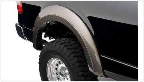 Bushwacker 04-08 Ford F-150 Styleside Extend-A-Fender Style Flares 4pc 66.0/78.0/96.0in Bed - Black - 20915-02