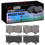 DFC 22-26 Toyota Tundra Front 4000 Hybridynamic Brake Pads - 4000-2442-00
