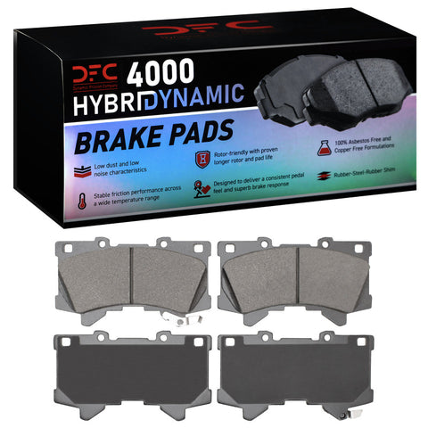 DFC 22-26 Toyota Tundra Front 4000 Hybridynamic Brake Pads - 4000-2442-00