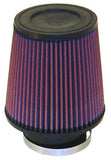K&N Universal Rubber Filter 3 1/2inch ID FLG / 6inch Base / 4-5/8inch Top / 6inch Height - RE-0950