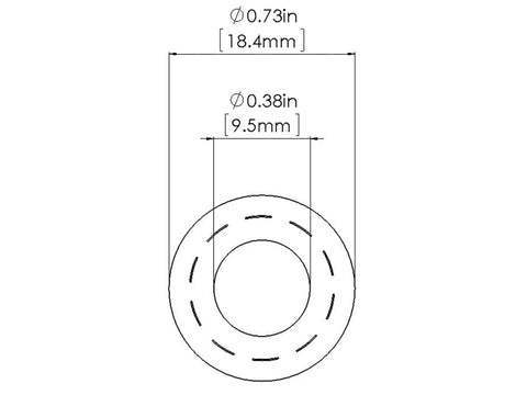 aFe Magnum FORCE Cold Air Intake System Spare Parts Kit (3/8in ID x 36in L) - 59-02003