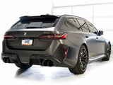 AWE Tuning BMW G90/G99 M5 Track Edition Cat-Back Exhaust - Diamond Black Tips - 3020-43790