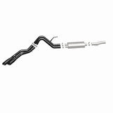 MagnaFlow SYS Cat-Back 10-14 Ford Raptor 6.2L V8 2.5/3in Black Dual Same Side Exit Rear 3.5 Tips - 15366