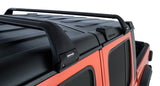 Rhino-Rack 07-22 Jeep Wrangler JK/JL 4 Door Hard Top Vortex SG 2 Bar Roof Rack - Black - SG59