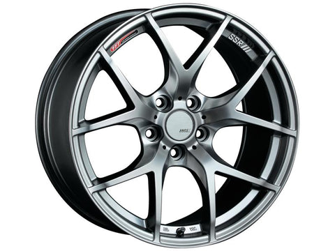 SSR GTV03 19x8.5 5x114.3 38mm Offset Flat Black Wheel 11+ WRX / 08+ STI / 11+ tC / 93-98 Supra - T619850+3805GMB