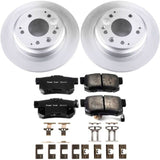 Power Stop 96-98 Acura RL Rear Z17 Evolution Geomet Coated Brake Kit - CRK709