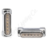 Letric Lighting Engine Guard Lights Chr/Wht - LLC-EGL-C