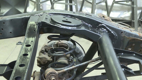 Rust Buster FJ Cruiser & 4Runner Rear Upper Coil Spring Bucket & Shock Mount - Right - RB8426R