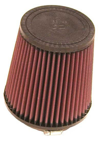 K&N Filter Universal Rubber Filter Round Tapered 4.5in  Flange 5.875in Base 4.5 inch Top 6in  Height - RU-4740
