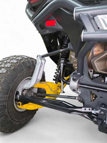 Elektric Offroad 2024+ Can Am Maverick R Volt Billet Radius Rods Anodized Black - AMFBM0001-B