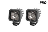 Diode Dynamics Stage Series C1 LED Pod Pro - White Flood Standard RBL (Pair) - DD6461P