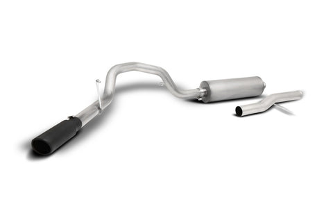 Gibson 21-22 Chevy Suburban 5.3L 3in Cat-Back Single Exhaust System Stainless - Black Elite - 615639B