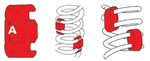 SPC Performance Coil Spring Stabilizer (4) - 24900