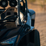 Rigid Industries 2017+ Polaris Pro R/Turbo R Revolve A-Pillar Light Kit - 41673