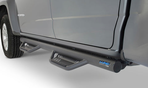 Lund 07-17 Toyota Tundra CrewMax Terrain HX Step Nerf Bars - Black - 34641740