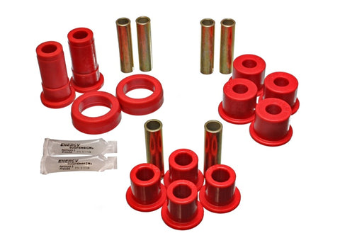 Energy Suspension 91-94 Ford Explorer/Bronco II 2WD/4WD Red Rear Leaf Spring Bushing Set - 4.2124R