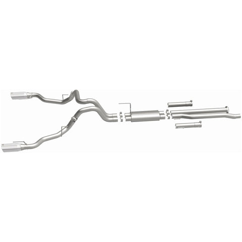 MagnaFlow SYS Cat-Back 2017 Ford F-150 Raptor 3.5L Dual 3in Tips - 19346