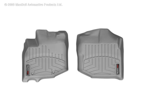WeatherTech 09-13 Honda Fit Front FloorLiner - Grey - 461811