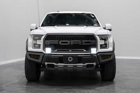 Diode Dynamics 17-20 Ford Raptor SS5 Bumper LED Pod Light Kit - Yellow Pro Combo - DD7349