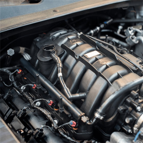 Grams Performance 05-18 Dodge Hemi 5.7L/6.1L/6.2L/6.4L Fuel Rail - Black - G50-03-1015