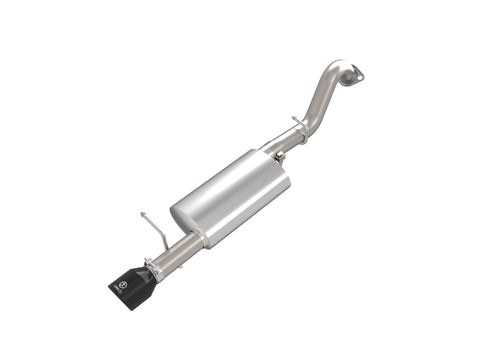 aFe 14-19 Toyota Corolla 1.8L Takeda 2.5in 304SS Axle-Back Exhaust w/ Black Tip - 49-36083-B