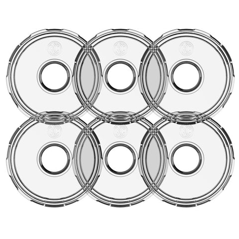 KC HiLiTES Cyclone V2 LED - Replacement Lens - Clear - 6-PK - 4410