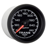 Autometer ES 52.4mm Full Sweep Electronic 100-260 Degree F Transmission Temperature Gauge - 5957